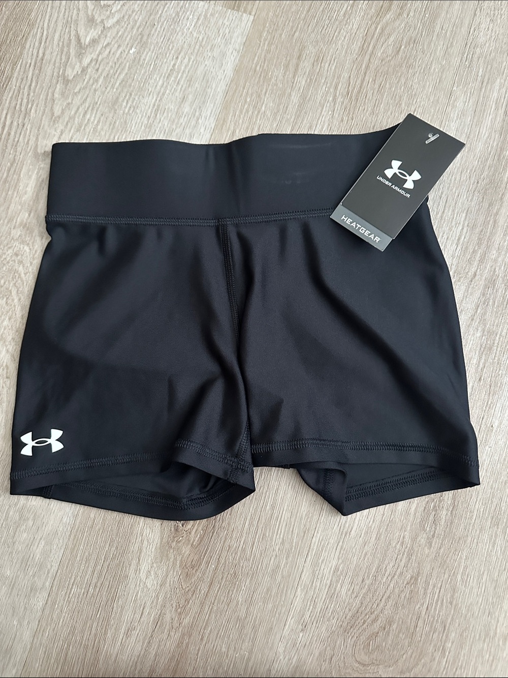Under Armour Women’s Black HeatGear Training Shorts
